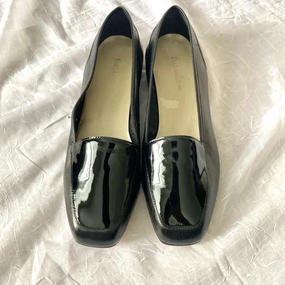 Enzo Angiolini Black Loafers old money luxury shoes minimalist 90’s workwear - Picture 1 of 5